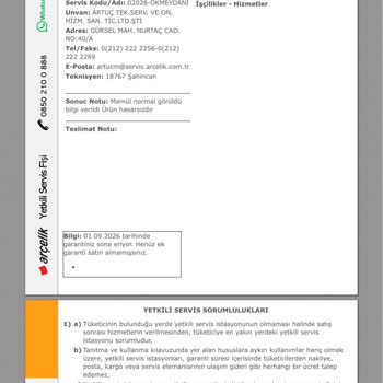 Arçelik Fırın Kabusu: Fabrikasyon Hatalar Ve Bitmeyen Servis Sorunları