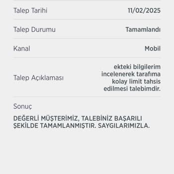 Kolay Limit Başvurusu Onaylı Ama Görünmüyor