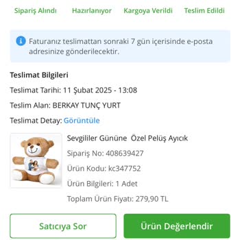 Eksik Teslimat Sorunu