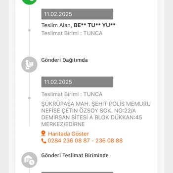 Eksik Teslimat Sorunu