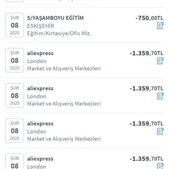 Aliexpress Siparişlerimde Gizli Ücret Artışı