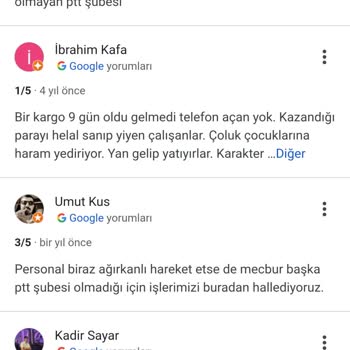 Nazilli İsabeyli PTT Şubesi Mağduriyeti