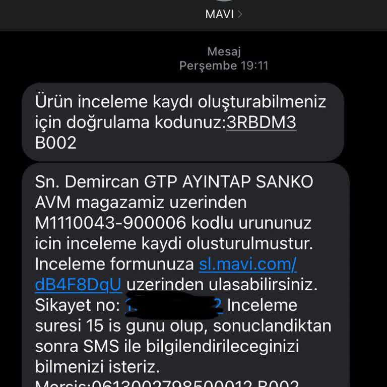Mavi Mağazasından Aldığım Montun İnceleme Süreci Belirsizliği
