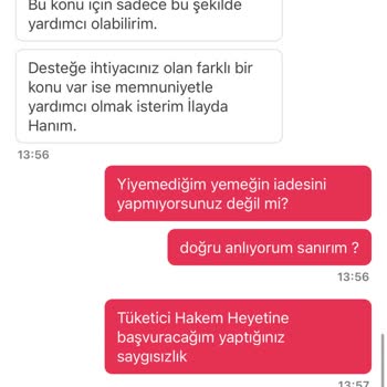 Yemeksepeti'nden Çiğ Tavuk Ve Yetersiz Çözüm