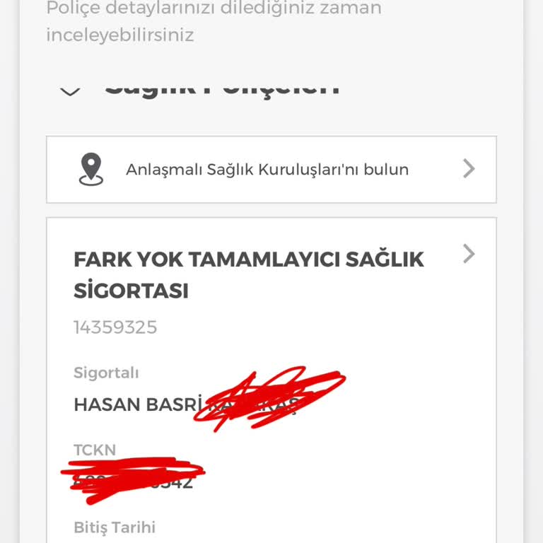 Kullanılmayan Sigorta İçin İptal Sorunu Ve Para Kaybı