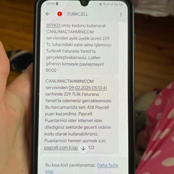 Turkcell Hattıma Yanlış Ücret Yansıtıldı: Para İadesi Talep Ediyorum