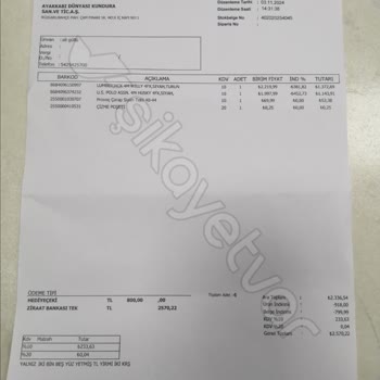 Ayakkabı Dünyası'ndan Alınan Lumberjack Ayakkabıda Hızlı Deformasyon Ve İletişim Sorunu