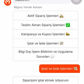 Yanlış Sipariş Ve Yetersiz Müşteri Hizmeti Deneyimi