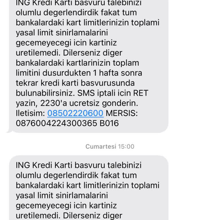 Yüksek Kredi Notuna Rağmen Kart Başvurum Reddediliyor