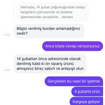 Kötü Müşteri Hizmeti Ve Teslim Edilmeyen Ürün Sorunu
