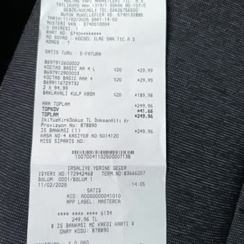 Yanlış Fatura Kesimi Ve İade Sorunu