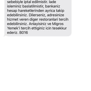 Migros Yemek Ve Burger King'den Hayal Kırıklığı: İptal Edilen Sipariş