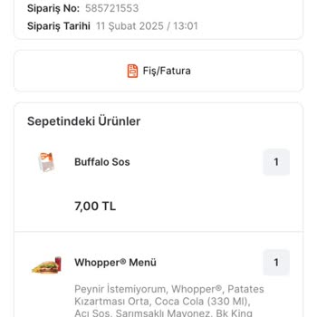 Migros Yemek Ve Burger King'den Hayal Kırıklığı: İptal Edilen Sipariş