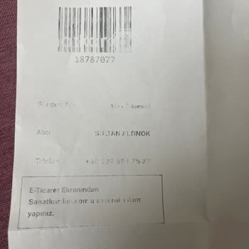 Yanlış Kargo Bilgisi Ve İade Sorunu