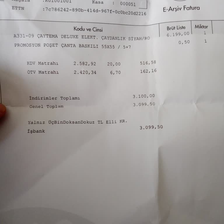 Defolu Ürün Ve Kötü Müşteri Hizmeti
