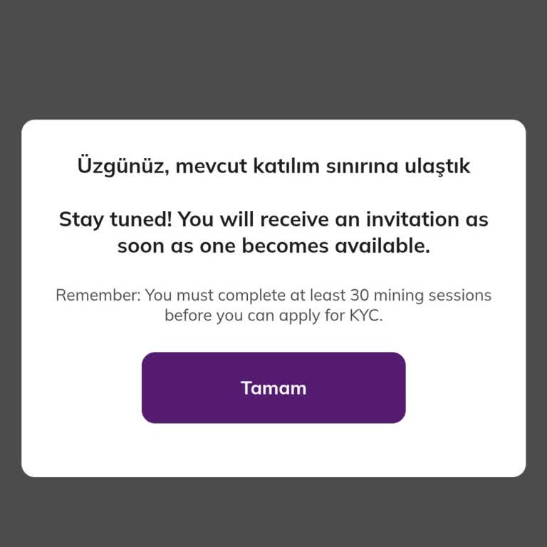 KYC Onayı Bekleyen Mağdur Kullanıcı