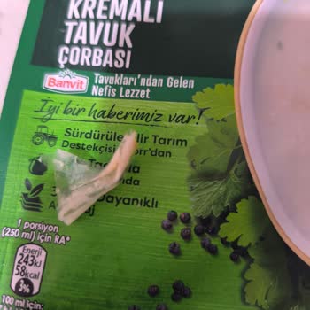 Bebeğimin Hayatı Tehlikeye Girdi: Knorr Çorbasından Çıkan Poşet Parçası