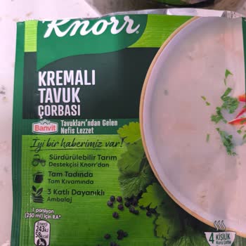 Bebeğimin Hayatı Tehlikeye Girdi: Knorr Çorbasından Çıkan Poşet Parçası