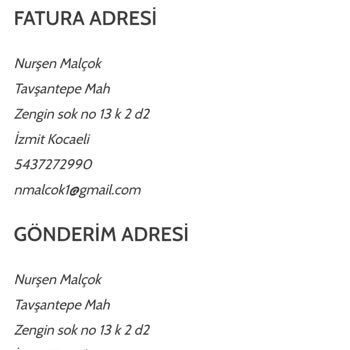 Kargo Gönderilmeyen Sipariş Ve İade Talebi