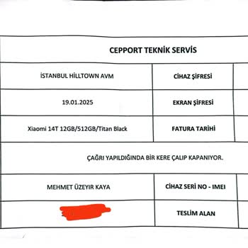 Xiaomi Telefon İade Sürecinde Yaşanan Zorluklar