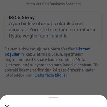 Instagram Doğrulama Sürecinde Ödeme Sorunu