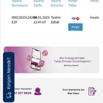 Teslim Edilmeyen Sipariş Ve İlgisiz Müşteri Hizmetleri