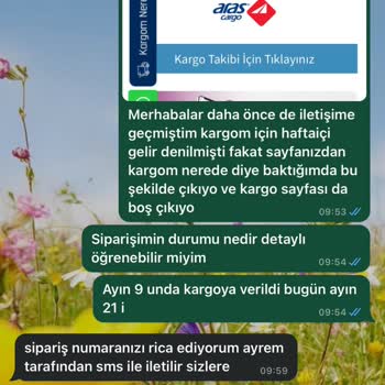 Teslim Edilmeyen Sipariş Ve İlgisiz Müşteri Hizmetleri