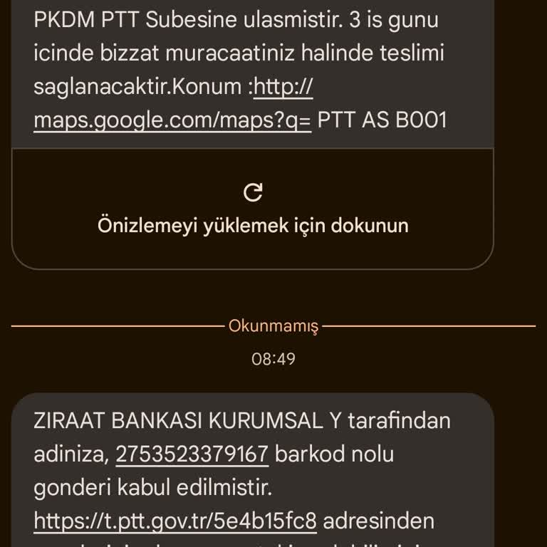 Ziraat Bankası'ndan Gelen Hatalı Mesajlar Ve Hesap Kesintileri