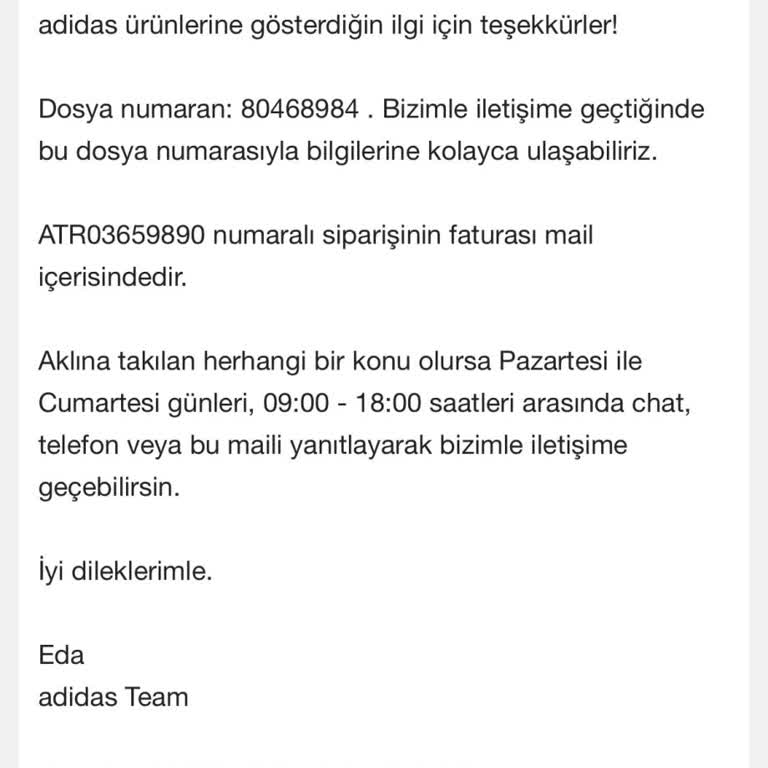 Adidas İle Yaşadığım İade Ve Değişim Sorunu