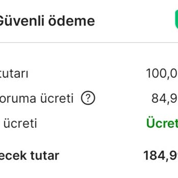 Gardrops Alıcı Koruma Ücreti Tutarsızlığı