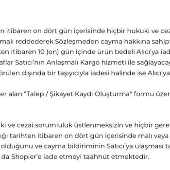 Sipariş İadesinde Yaşanan Sorunlar Ve Hukuki Haklar