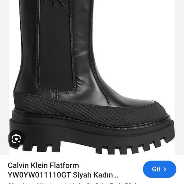 Calvin Klein Botların Taban Sorunu