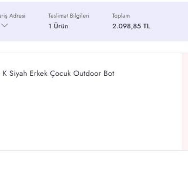 Sipariş İptali Ve İletişim Sorunu