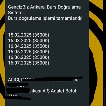 Burs Başvurusu Sonrası Şüpheli İletişim Ve Güvenlik Endişesi