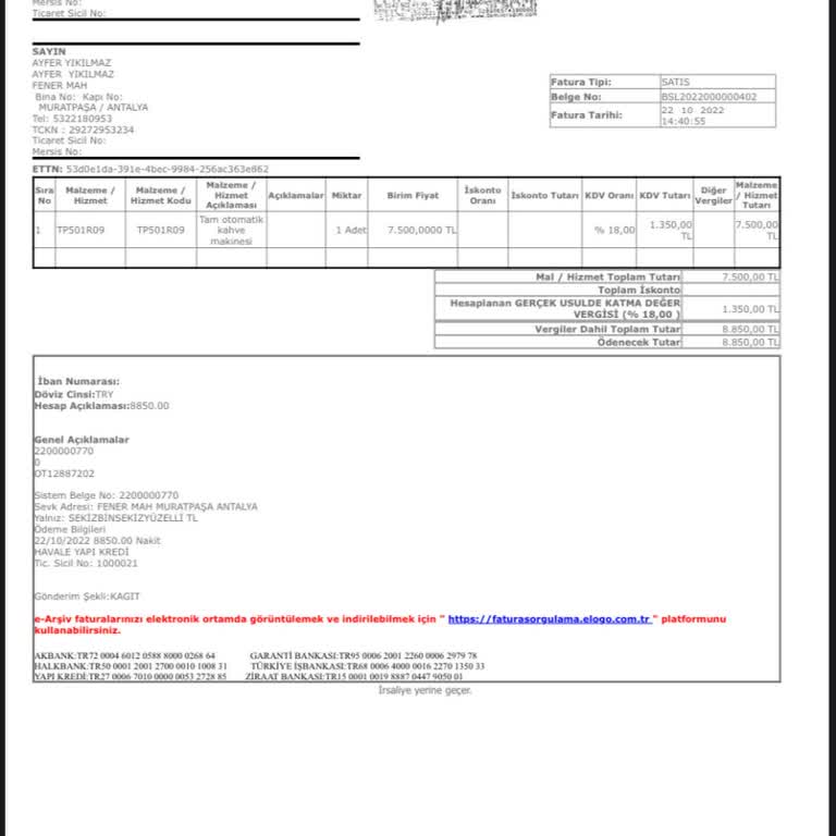 Siemens EQ500 Kahve Makinesi Kronik Sorunları