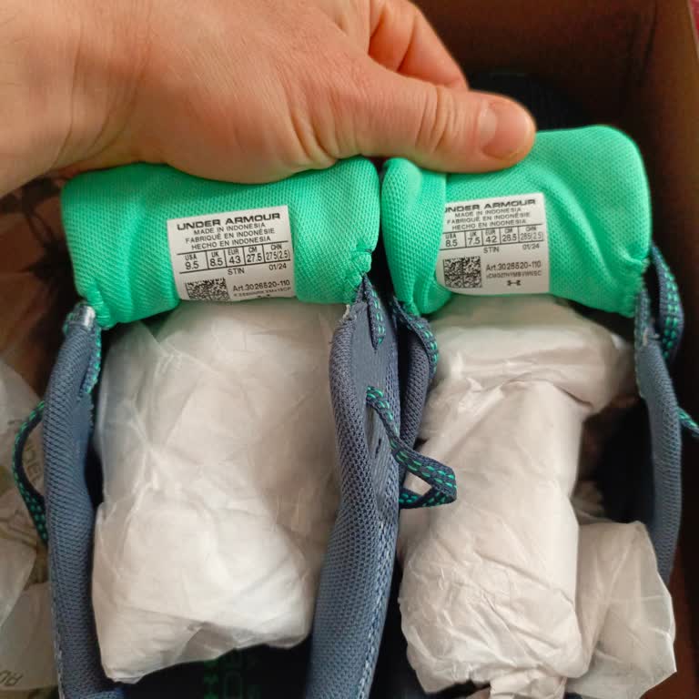 Amazon Sent Mismatched Under Armour Shoes—No Invoice, No Proof of Authenticity