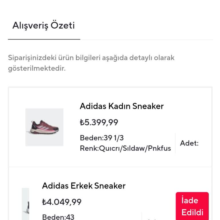 İptal Edilen Siparişin İadesi Sorunu