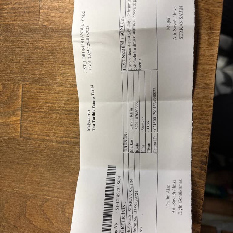 Kırılan Ayakkabı Ve Red Edilen Garanti Talebi