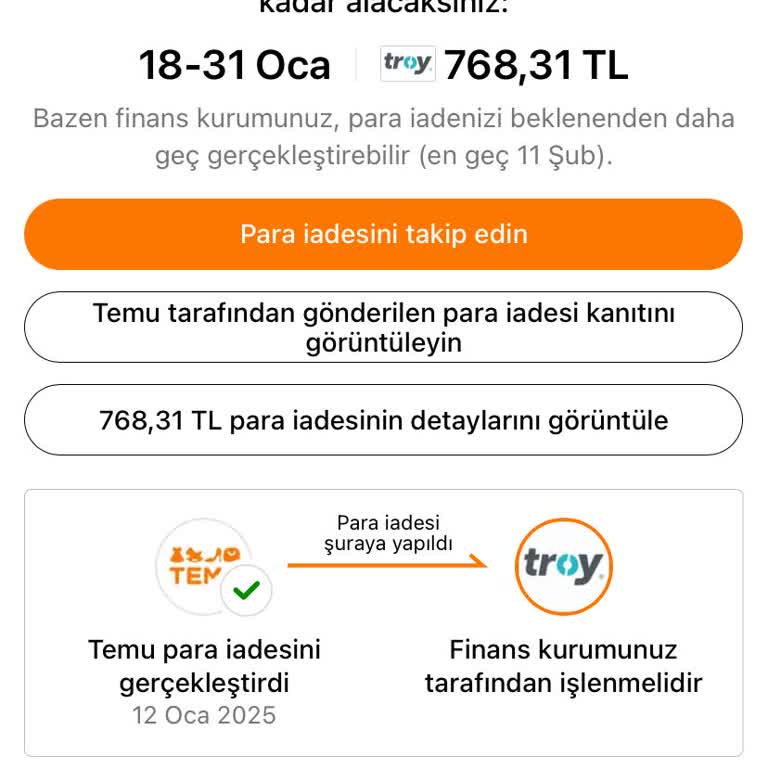 Para İadesi Çıkmazı: Temu Ve Banka Arasında Kaldım