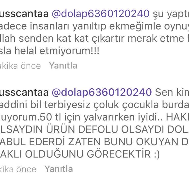 Dolap'ta Hakaret Eden Satıcı Sorunu
