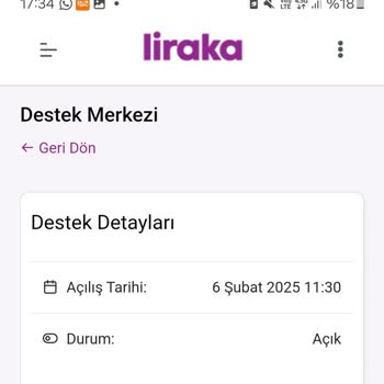 Liraka Uygulamasında Geciken Ürün Teslimatı Ve Destek Sorunu