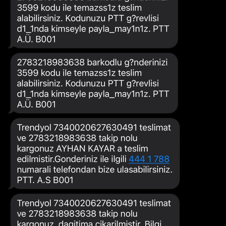 Kargo Teslimatında Saygısız Ve Sorumsuz Davranış