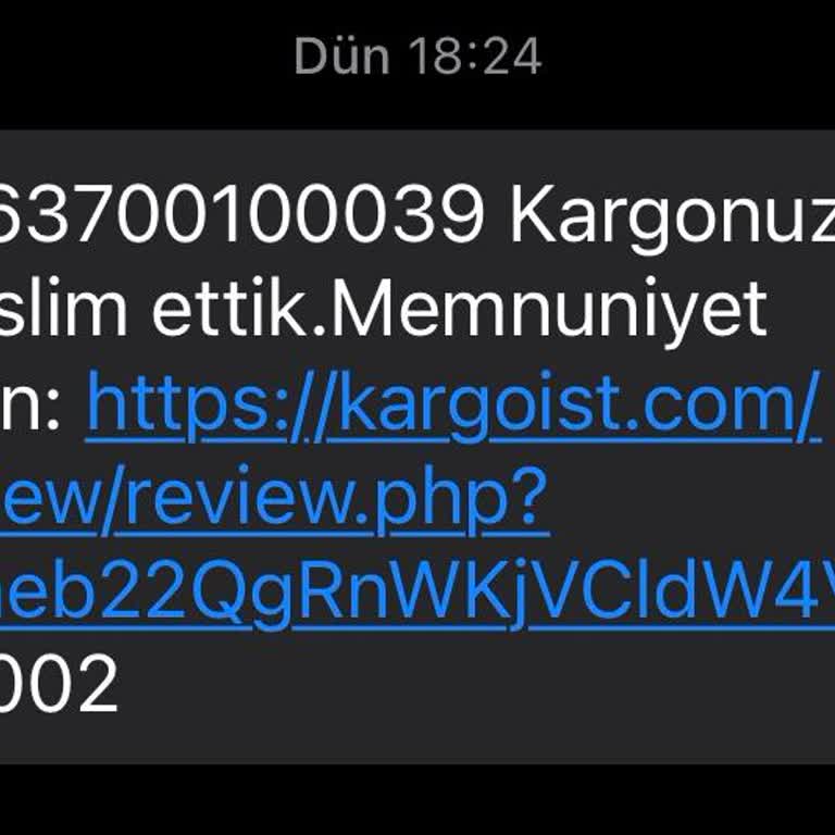 Kargoist İle Teslim Edilmeyen Kargo Sorunu