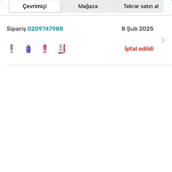 İptal Edilen Sipariş Ve Müşteri Hizmetleri Sorunu