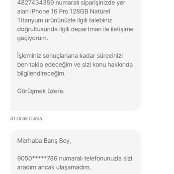 Fatura Bilgilerindeki Hata Ve Müşteri Hizmetleri Sorunu