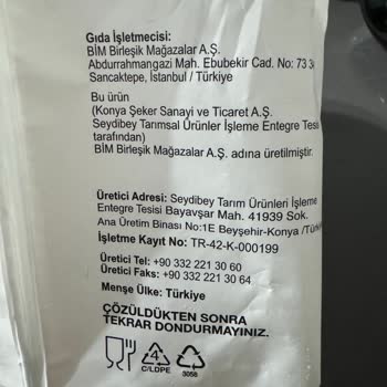 Dondurulmuş Patateslerin Kalitesi Hayal Kırıklığı Yarattı