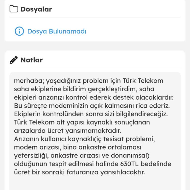 Yanlış Faturalandırma Ve Hız Problemi Mağduriyeti