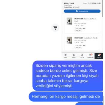 Eksik Sipariş Ve İletişimsizlik Mağduriyeti