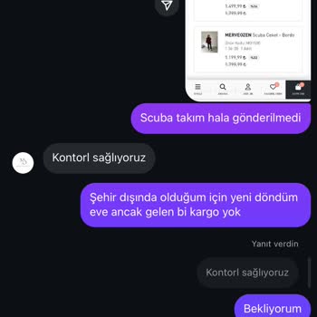 Eksik Sipariş Ve İletişimsizlik Mağduriyeti