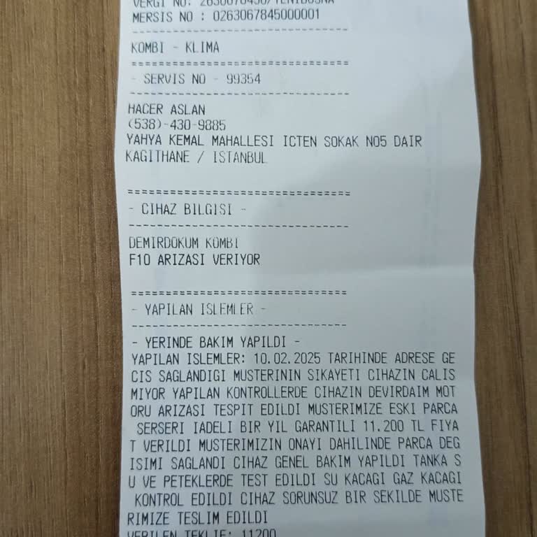 Yüksek Fiyatlı Ve Yetersiz Kombi Servisi